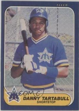 Danny Tartabull #476 Baseball Cards 1986 Fleer