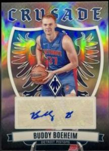 Buddy Boeheim #CS-BBD Basketball Cards 2023 Panini Phoenix Crusade Signature