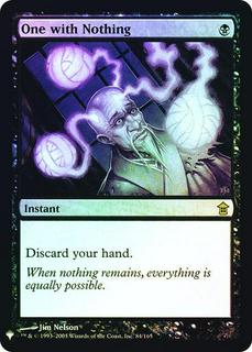 One With Nothing