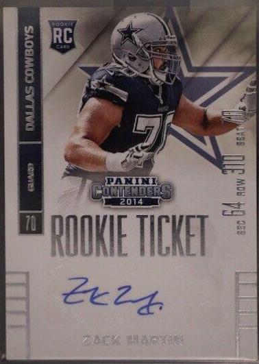 Zack Martin [Sec Autograph] #189