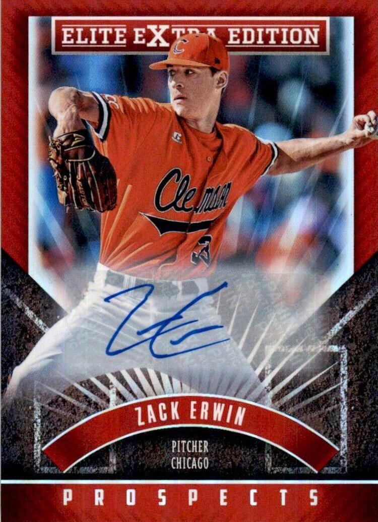 Zack Erwin #113 Baseball Cards 2015 Panini Elite Extra Edition Prospect Status