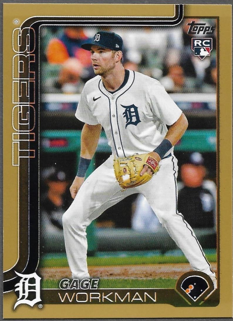 2025 Gage Workman [Gold Border] #US118