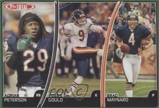 Brad Maynard, Robbie Gould, Adrian Peterson