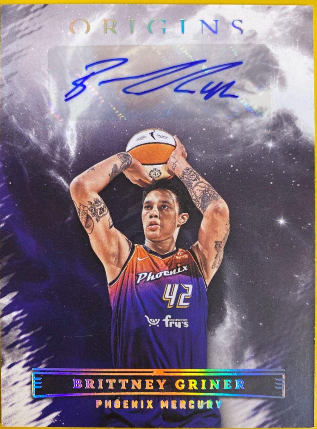 Brittney Griner #OA-BGN Basketball Cards 2023 Panini Origins WNBA Autographs