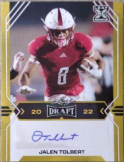 Jalen Tolbert [Gold] #BA-JT1