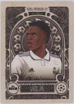 Vinicius Junior #VIJR 2022 Topps Deco UEFA Champions League & Europa League