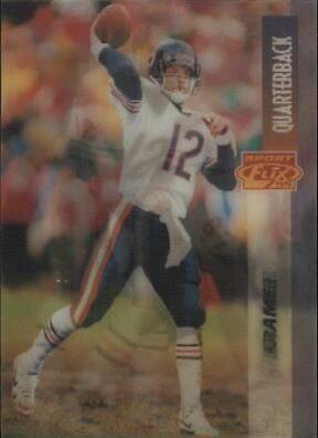 Erik Kramer #8 Football Cards 1995 Sportflix