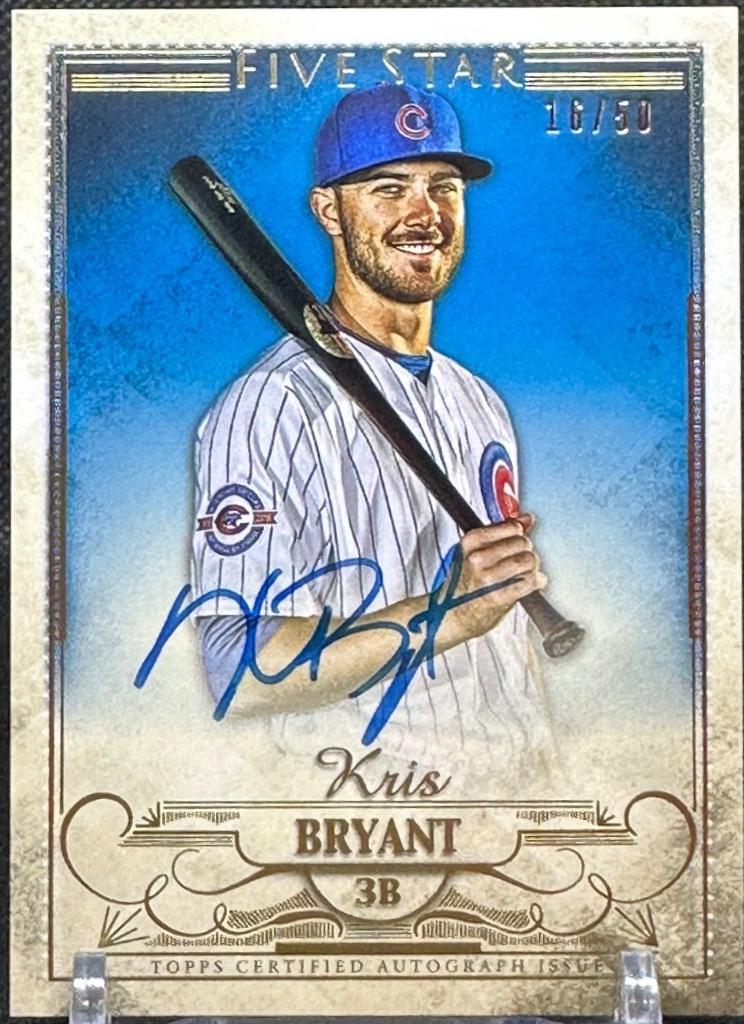 Kris Bryant [Gold] #FSA-KB