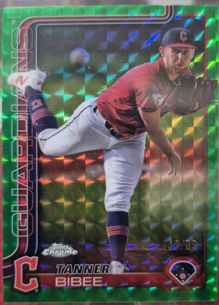 Tanner Bibee [Green Geometric] #236