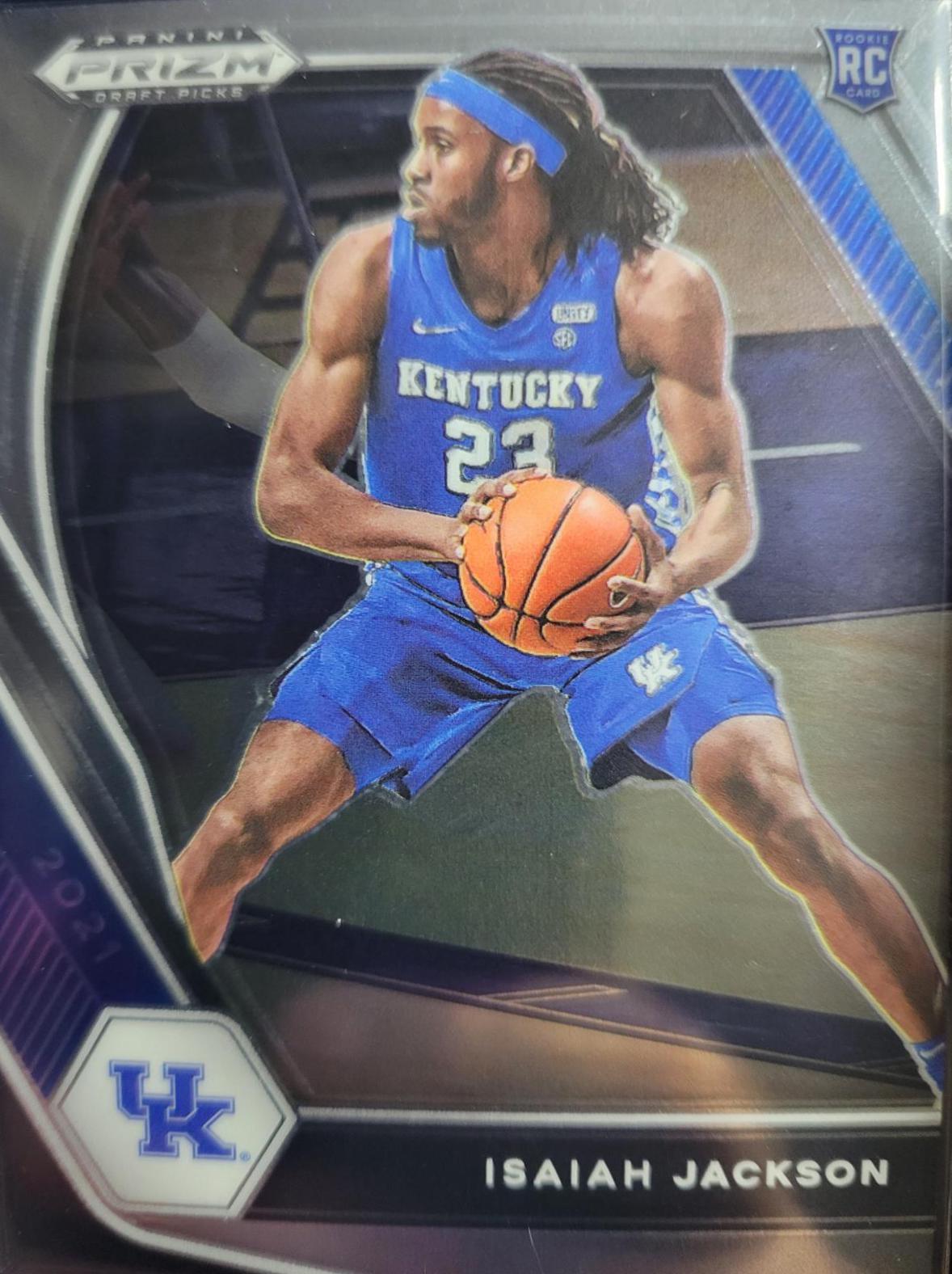Isaiah Jackson #16 Basketball Cards 2021 Panini Prizm Draft Picks