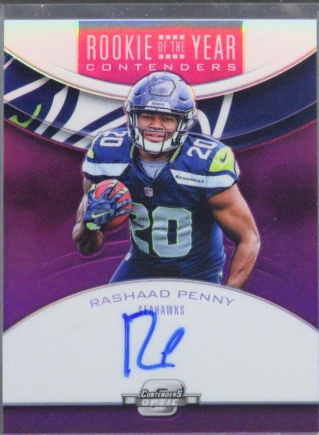 Rashaad Penny [Autograph Purple] #110