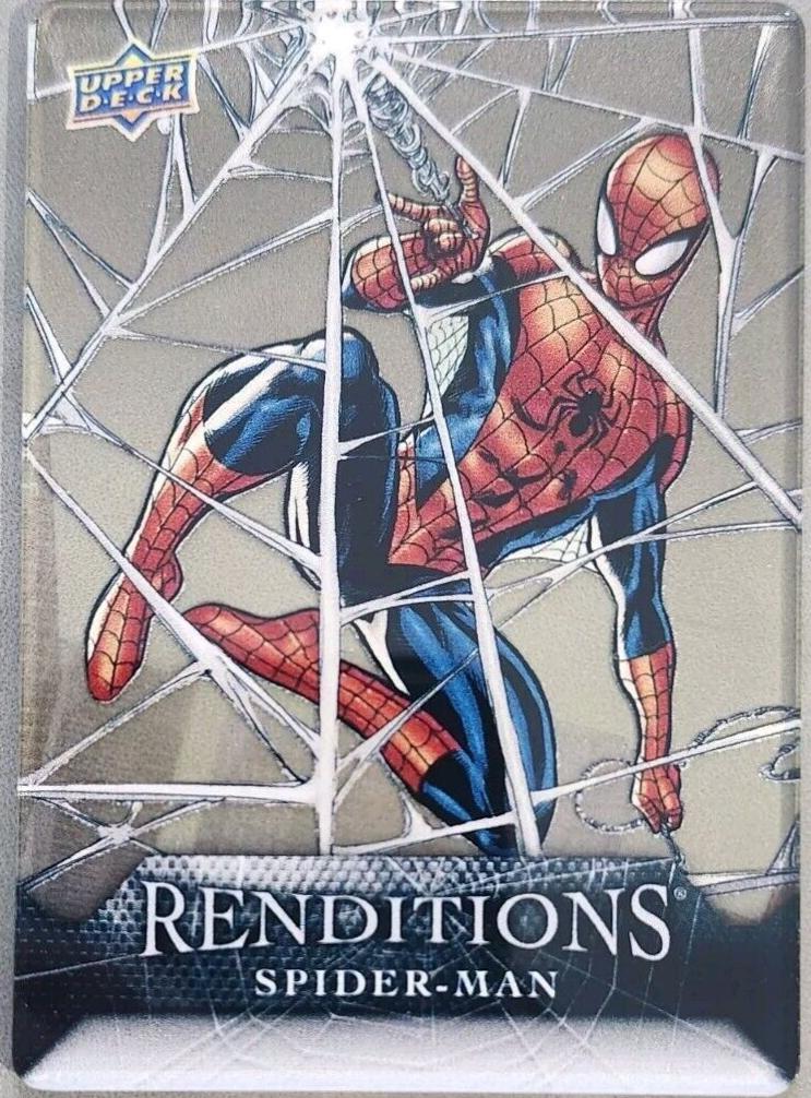 Spider-Man [Plexiglass] #50 Prices | Marvel 2024 Upper Deck Spider-Man ...