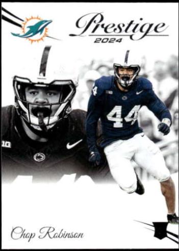 Chop Robinson #322 Football Cards 2024 Panini Prestige
