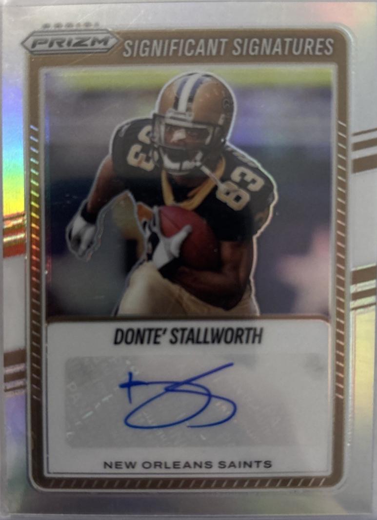 Donte' Stallworth #SSI-DSH