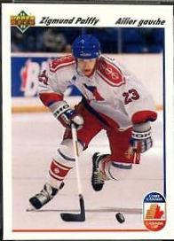 Zigmund Palffy #16 Hockey Cards 1991 Upper Deck French