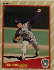 Ted Higuera #24 Baseball Cards 1989 Fleer Superstars Prices