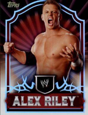 Alex Riley #3 Wrestling Cards 2011 Topps WWE Classic