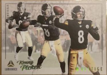 Kenny Pickett #9 Football Cards 2023 Panini Luminance Vestige