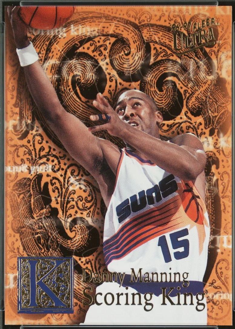 Danny Manning #21 Basketball Cards 1996 Ultra Scoring Kings