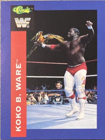 Koko B. Ware #17 Wrestling Cards 1991 Classic WWF