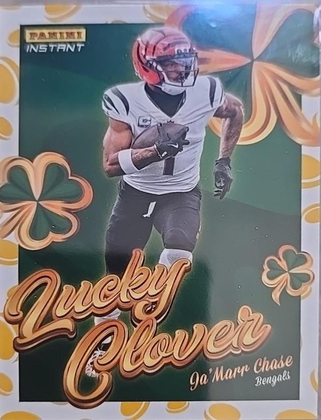 Ja'Marr Chase #8 Prices | 2025 Panini Instant Lucky Clover