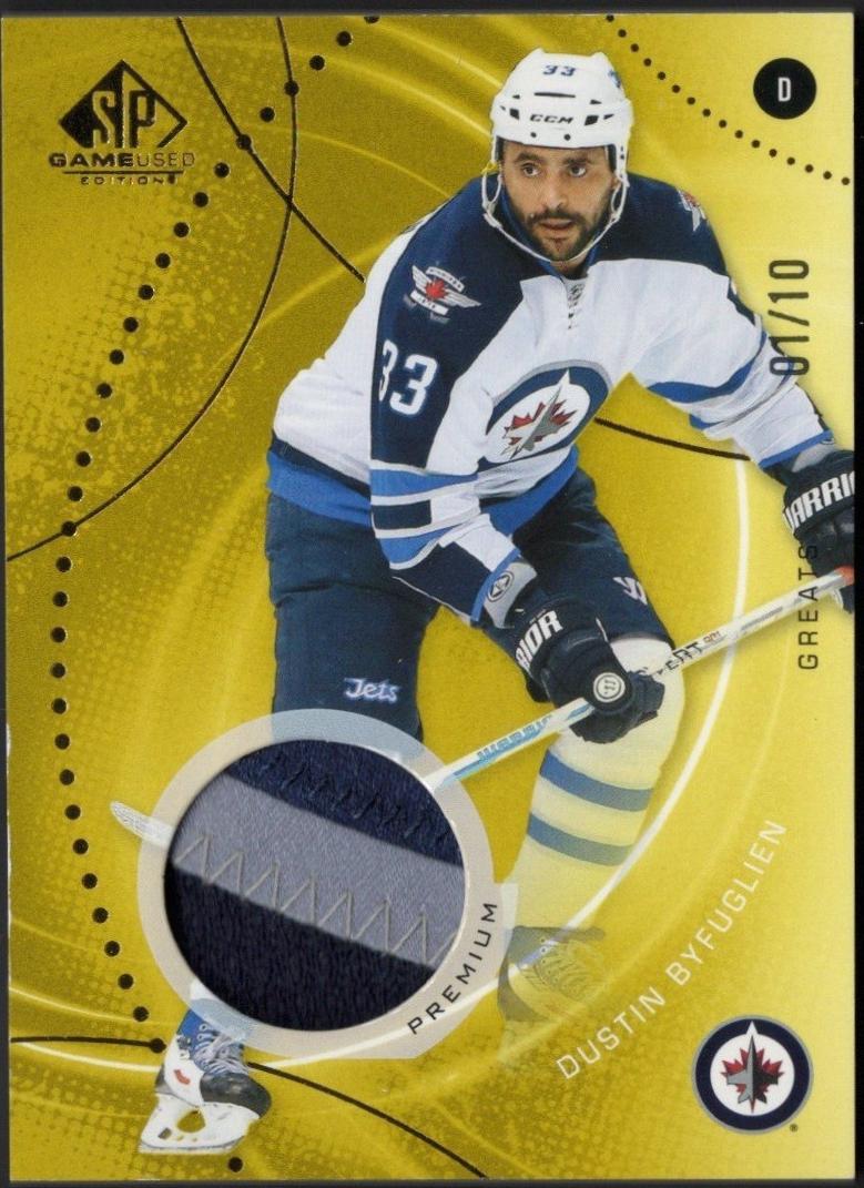 Dustin Byfuglien [Gold Premium Memorabilia] #115