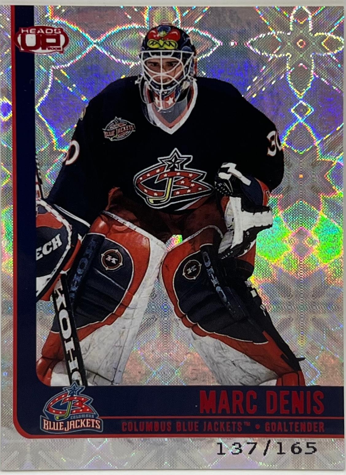 Marc Denis #27 2001 Pacific Heads Up Hockey