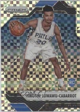 Timothe Luwawu Cabarrot #3 Basketball Cards 2016 Panini Prizm