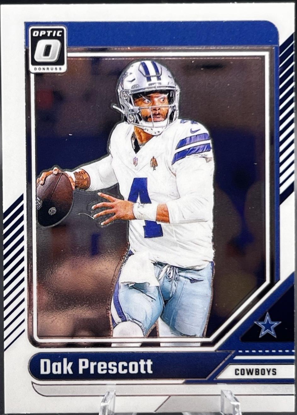 Dak Prescott #50 Football Cards 2024 Panini Donruss Optic