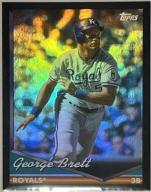 George Brett [Black Foilboard] #233