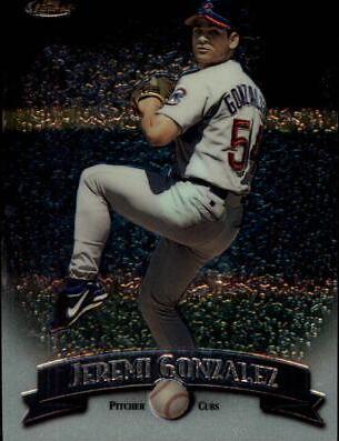 Jeremi Gonzalez #13 Baseball Cards 1998 Finest