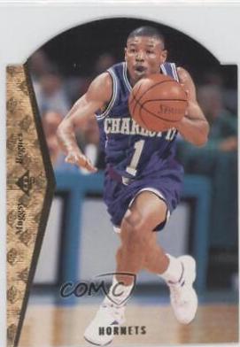 Muggsy Bogues Die Cut #D45 Basketball Cards 1994 SP