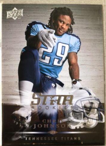 Chris Johnson #219 Football Cards 2008 Upper Deck