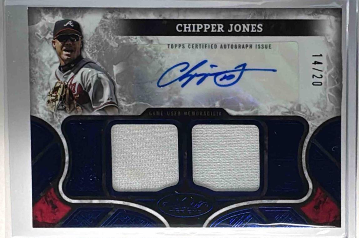 Chipper Jones [Triple Patch] #AT1R-CJ
