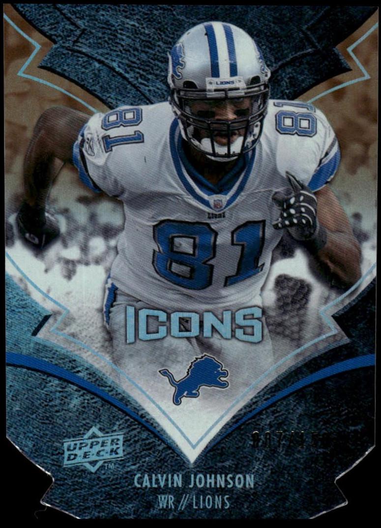 Calvin Johnson [Silver Die Cut] #31