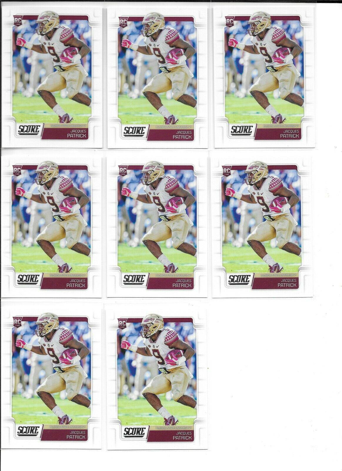 Jacques Patrick #417 Football Cards 2019 Panini Score