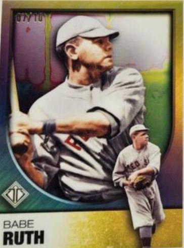 Babe Ruth [Gold Refractor Variation] #29