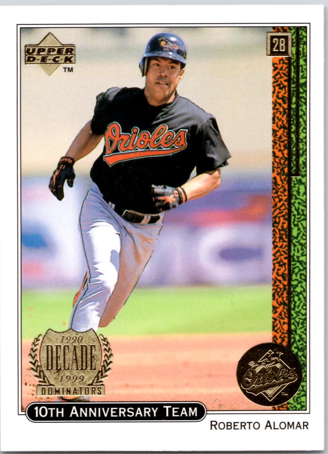 Roberto Alomar #X3 Baseball Cards 1999 Upper Deck 10th Anniversary Team