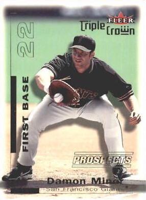 Damon Minor #277 Baseball Cards 2001 Fleer Triple Crown