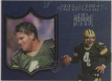 Brett Favre #8 1998 Playoff Absolute Football