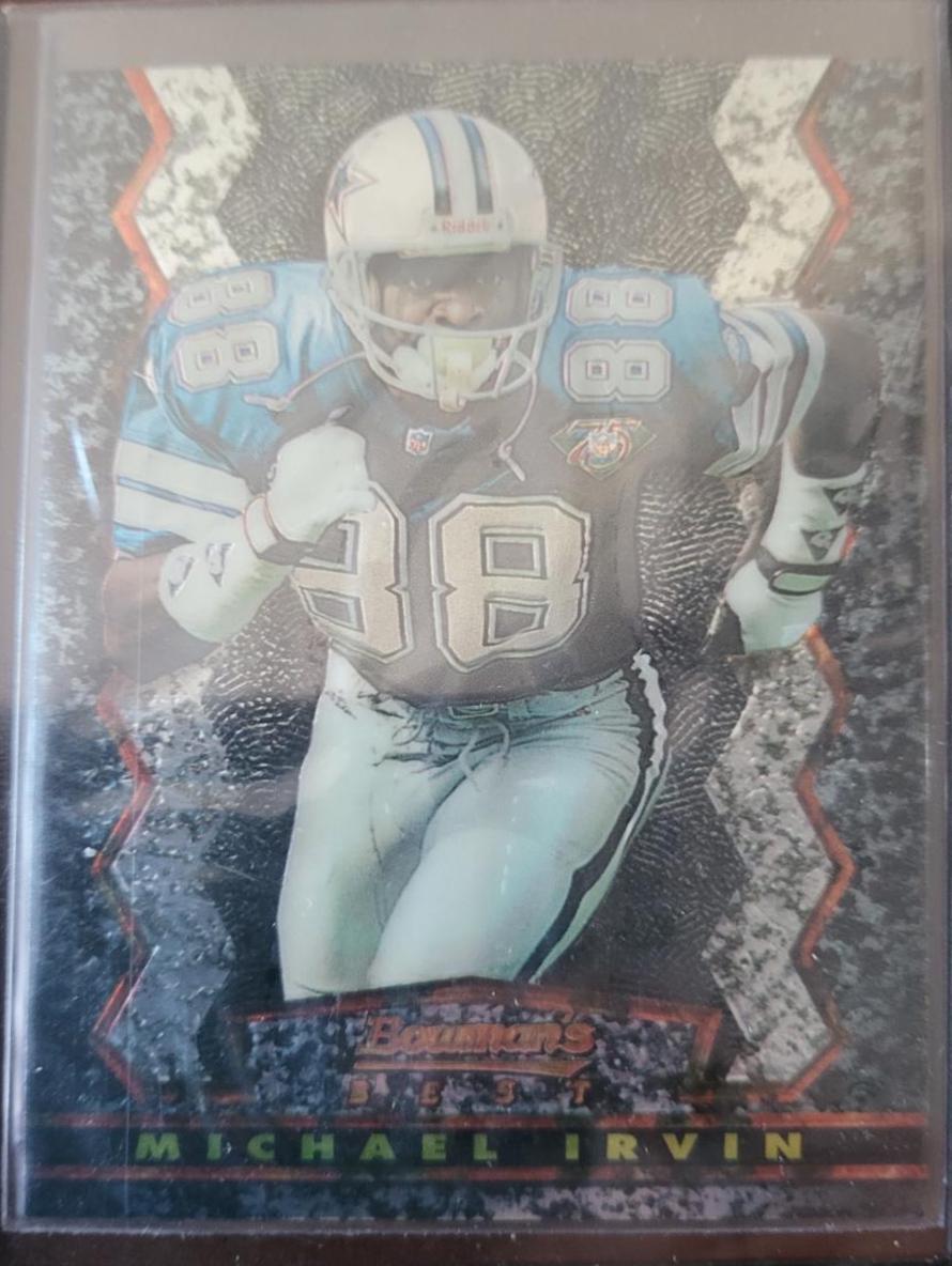 Michael Irvin #7 Football Cards 1994 Stadium Club Bowman's Best