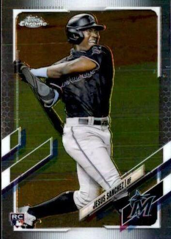 Jesus Sanchez #101 Baseball Cards 2021 Topps Chrome