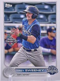 Trey Sweeney #PD-187 Baseball Cards 2022 Topps Pro Debut