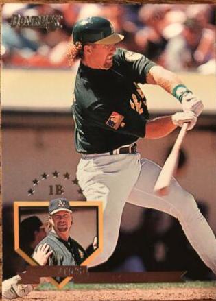 Mark McGwire #460 Baseball Cards 1995 Donruss