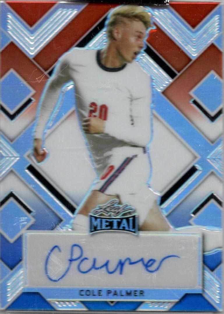 Cole Palmer #BA-CP1 2022 Leaf Metal Autographs Soccer