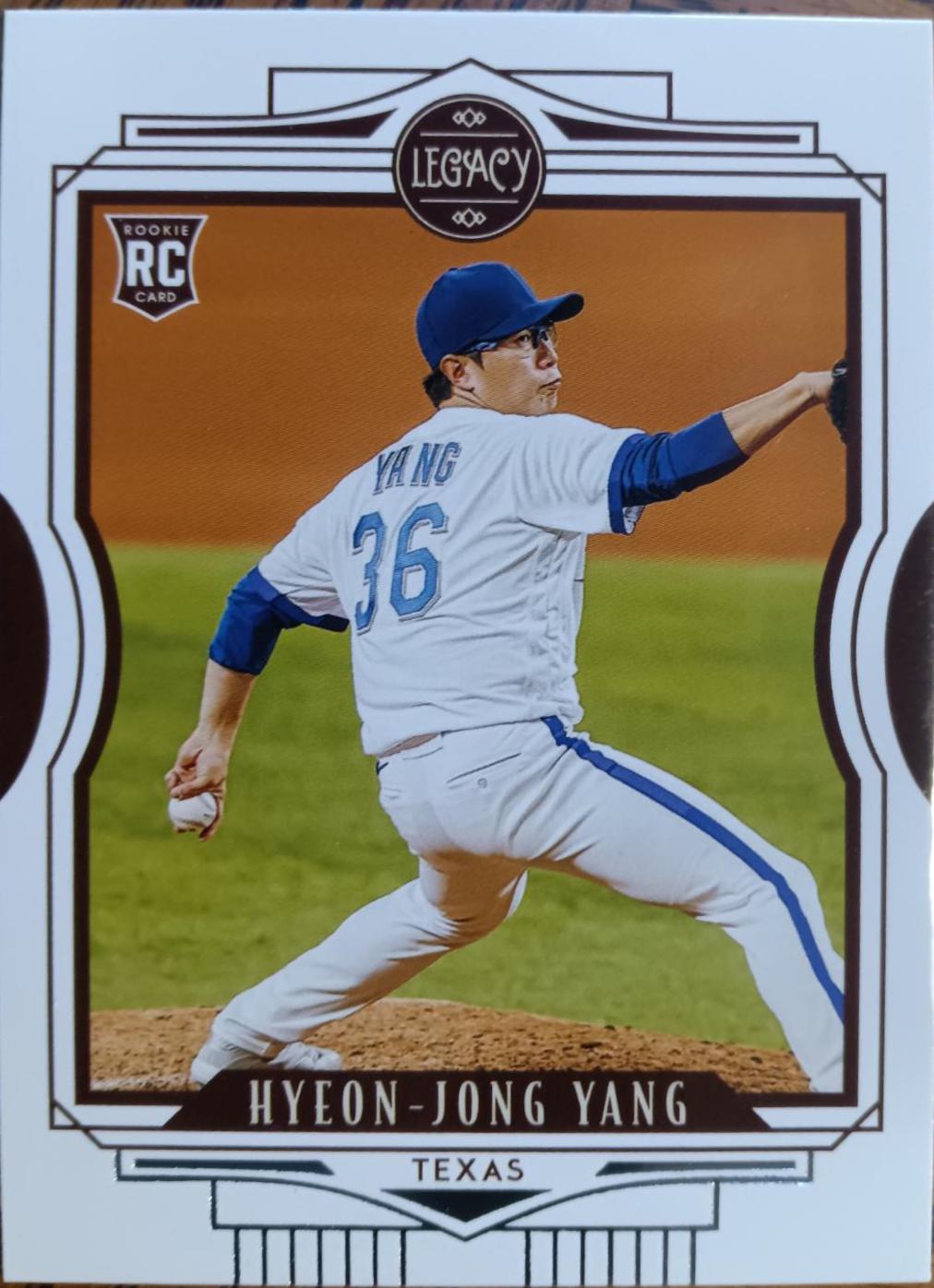 Hyeon Jong Yang #9 Baseball Cards 2021 Panini Chronicles Legacy