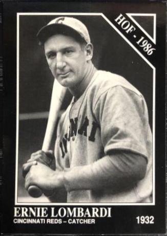 Ernie Lombardi #27 Baseball Cards 1991 Conlon Collection