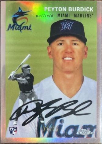 Peyton Burdick [Rose Gold Refractor] #61