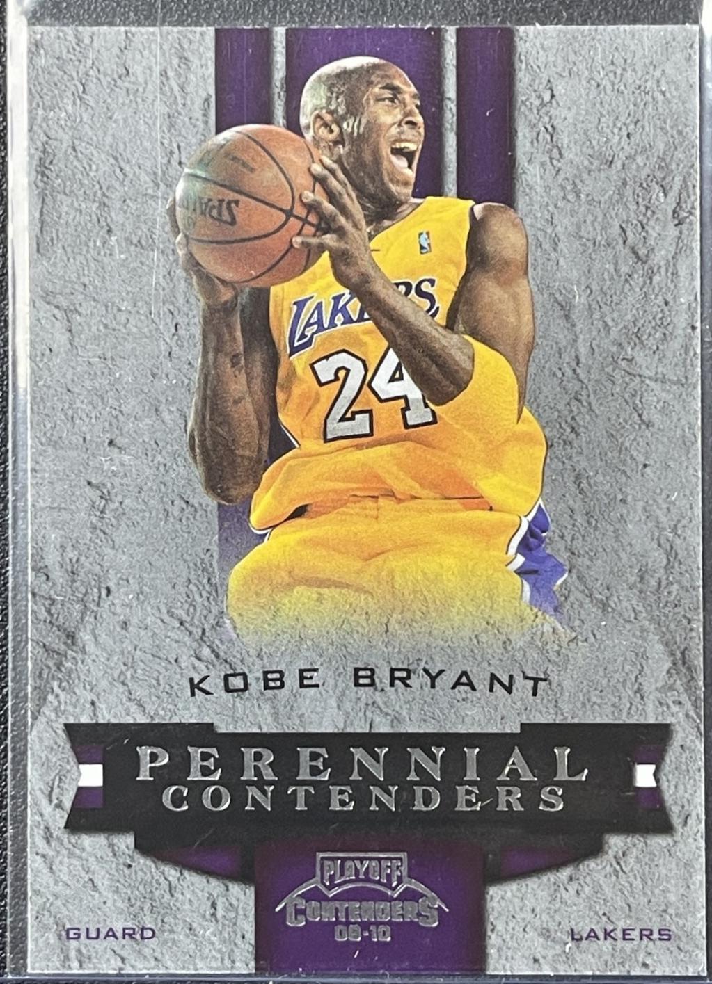 Kobe Bryant #8 Basketball Cards 2010 Panini Playoff Contenders Perennial