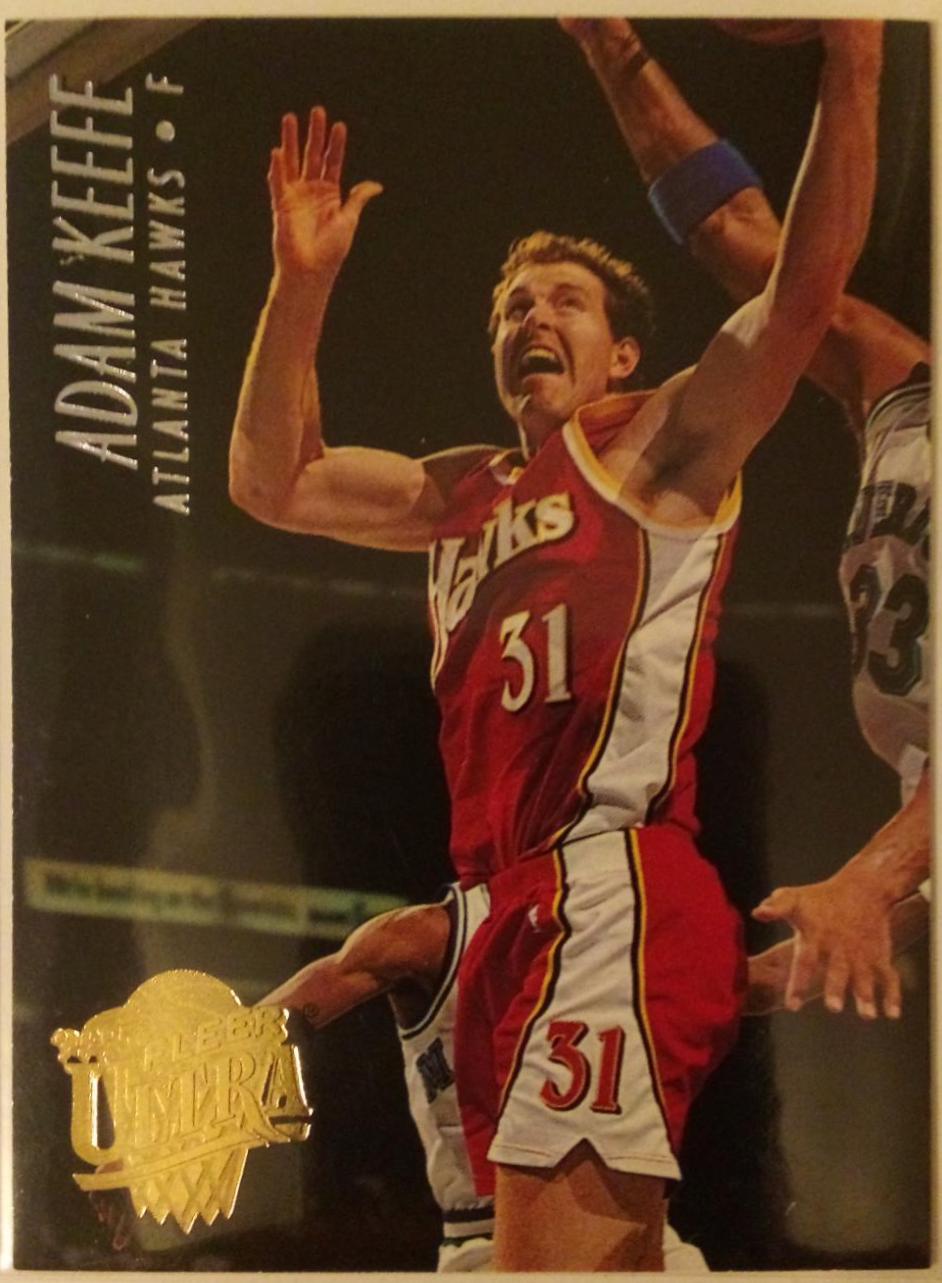Adam Keefe #4 Basketball Cards 1994 Ultra